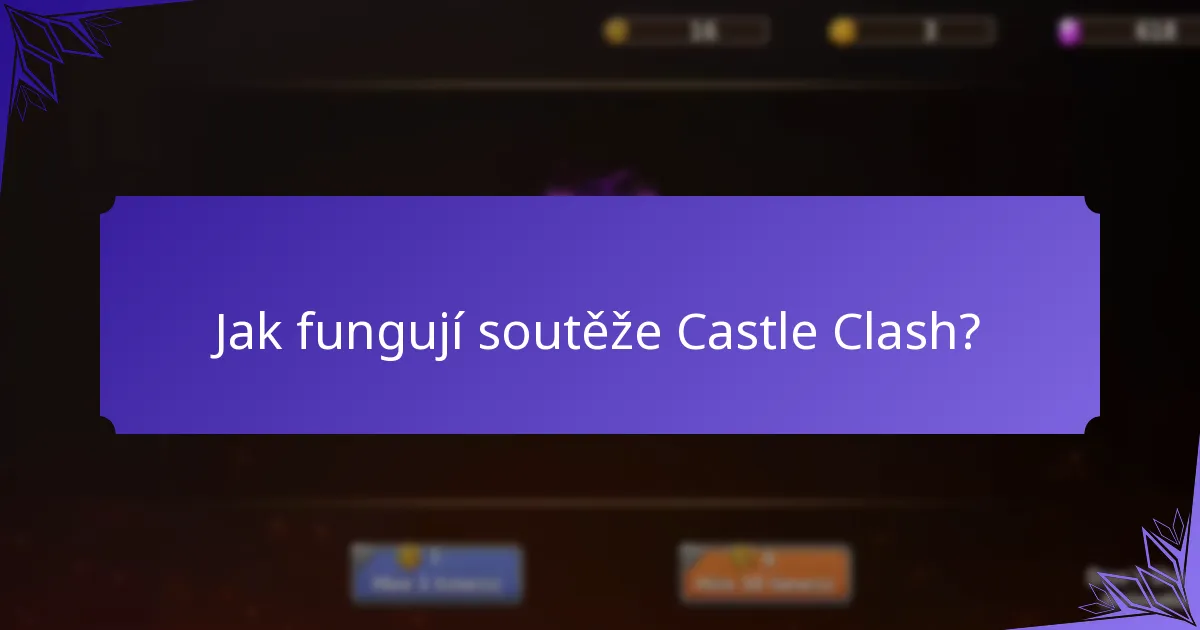 Jaké speciální akce jsou nabízeny v Castle Clash?