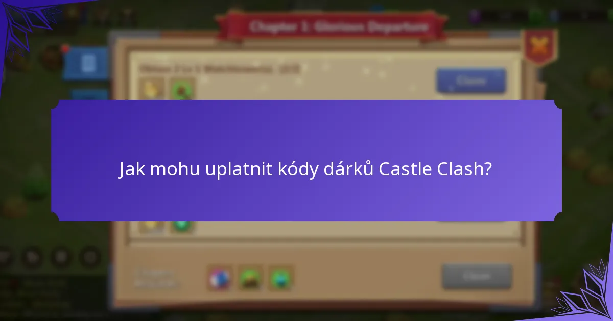 Jaké jsou aktuální sezónní akce v Castle Clash?